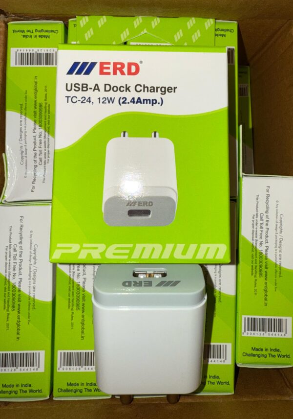 ERD USB-A (TC-24 12W) Dock Charger