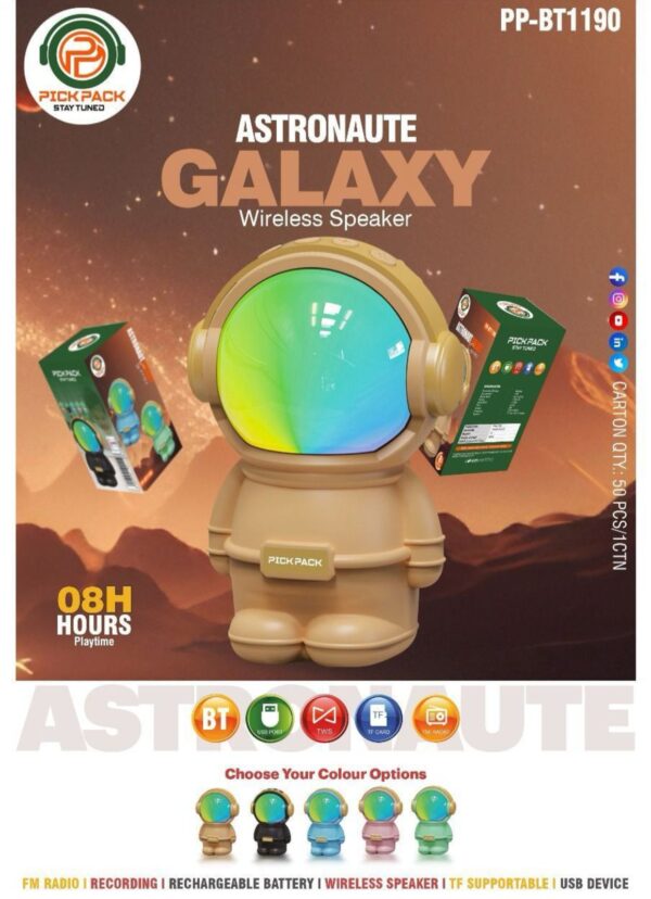 Pickpack PP-BT1190 (Astronaut Galaxy)