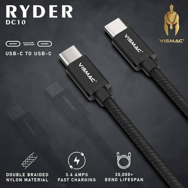 Ryder DC10 Type C to Type C Cable - Image 2