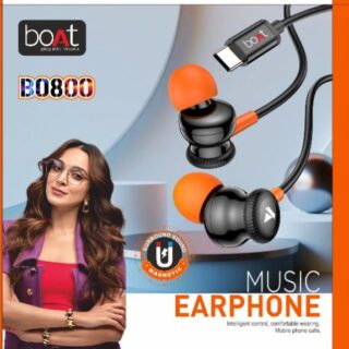 Boat 0800 Type C Wired Earphone