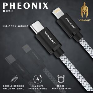 Phoenix DC20 Type C to Lightning Cable