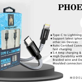 Phoenix DC20 Type C to Lightning Cable