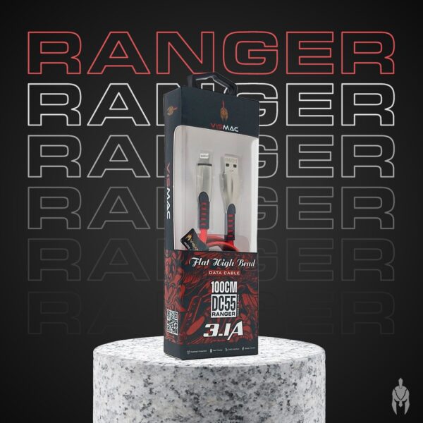 Ranger DC55 3.1A Lightning iPhone Data Cable