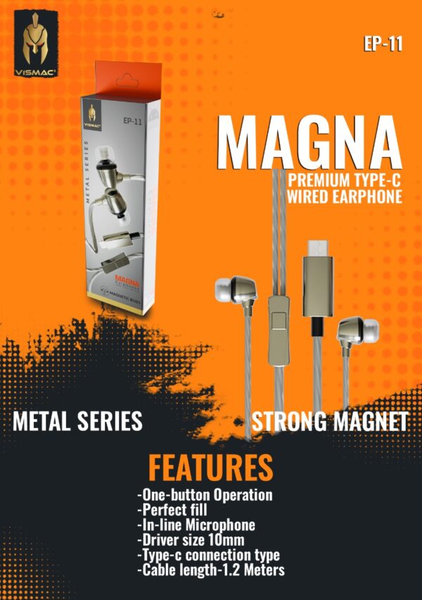 Vismac Ep 11 Magna Earphone