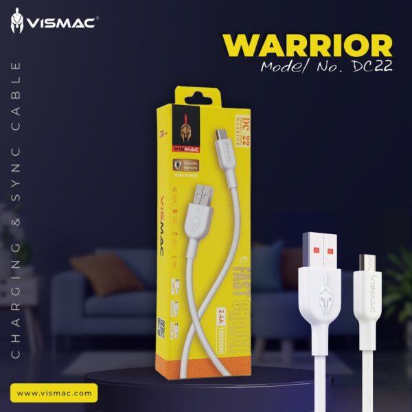 Warrior DC22 V8 Data Cable