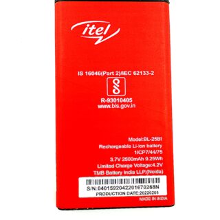 Itel BL25BI 2500 mAh Battery