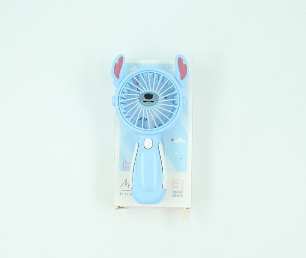 Mini Hand Fan Blue - Image 2