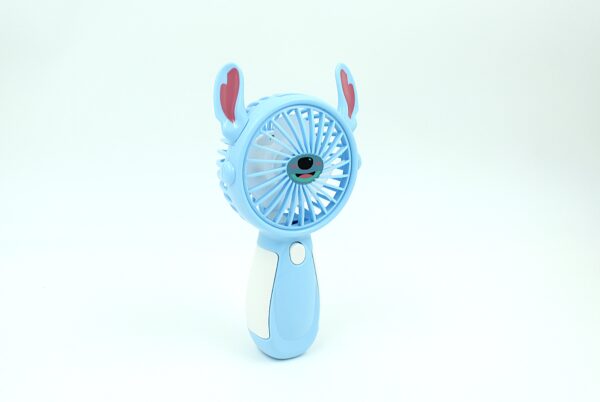 Mini Hand Fan Blue - Image 3