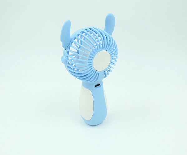 Mini Hand Fan Blue - Image 5