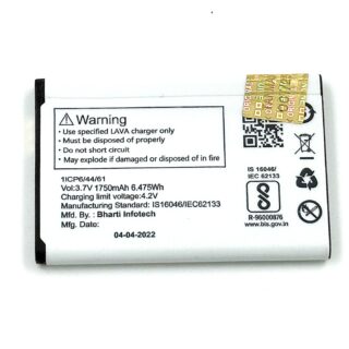 LAVA LEB024 1750 mAh Battery