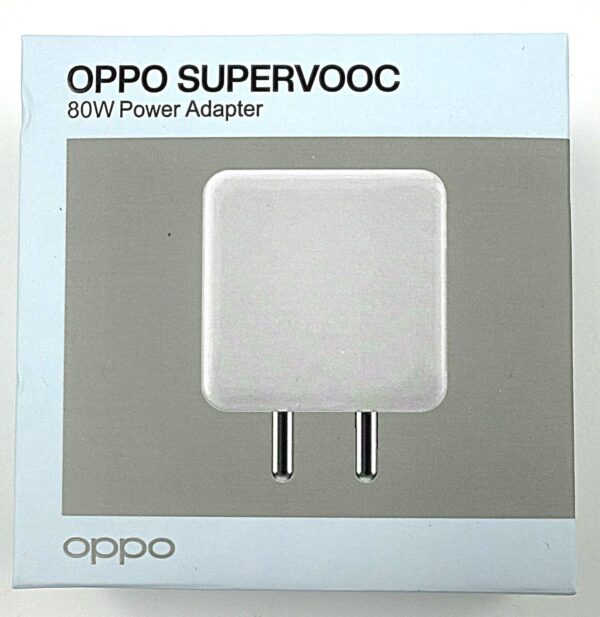 OPPO 80W SUPERVOOC Fast Charger with cable
