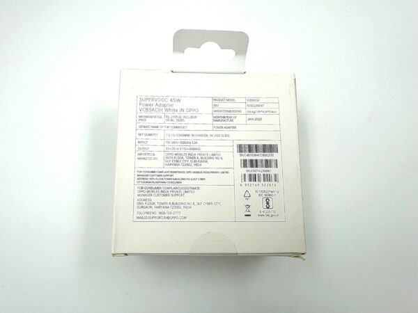 OPPO SUPERVOOC 45W Power Charger - Image 3