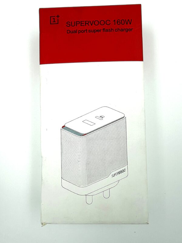OnePlus SUPERVOOC 160W Dual Port Super Flash Charger