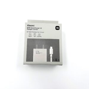 Xiomi 67W Sonic charge 3.0 Charger Combo with Cable