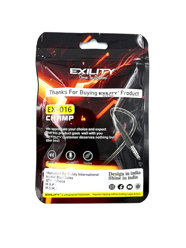 Exility EX-016 Champ Earphone (UL) - Image 3