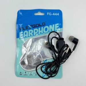 FLEXGOLD FG-444 Wired Earphones with Mic – Super Bass