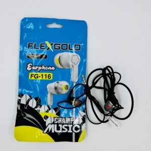 FLEXGOLD FG-116 Earphones – Champ Music Edition