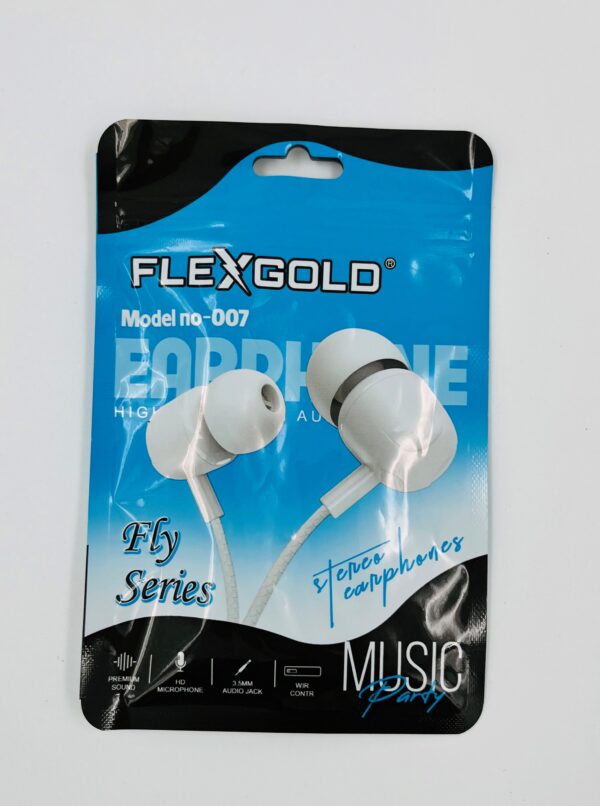 FLEXGOLD Fly Series Earphones - Model No. 007 - Image 3