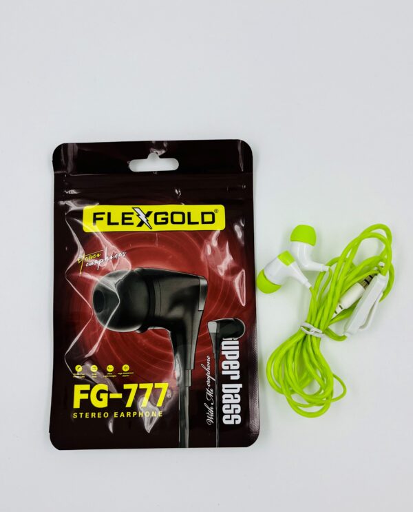 FLEXGOLD FG-777 Wired Earphones - Super Bass