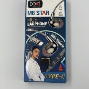 Boat M8 Type-C  Box Wired Earphone