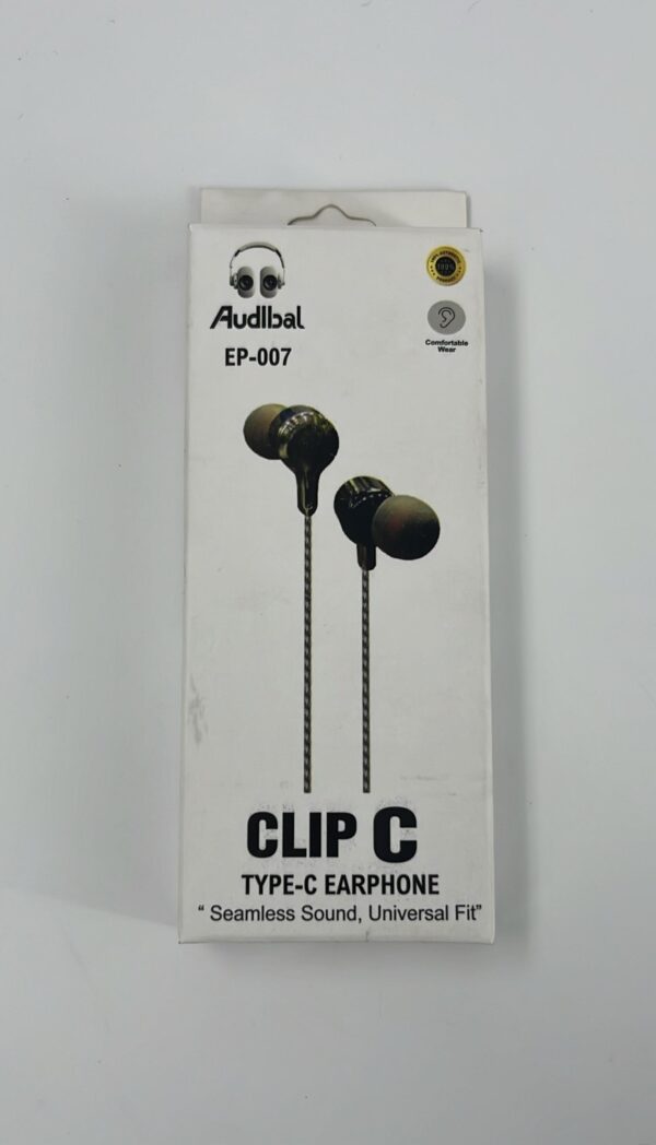 Audlbal EP-007 Box Wired Earphones (UL)