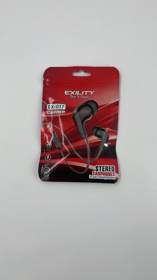 Exility EX-017 Champ Earphone || Perfume Wire, High Bass || (UL)