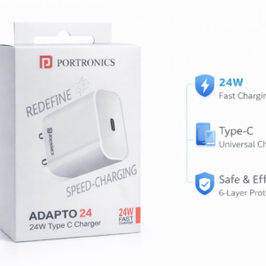 PORTRONICS ADAPTO 24W TYPE C CHARGER